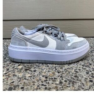 Jordan Air Jordan 1 Elevate Low Womens 7.5 Atmosphere Grey DH7004-005 Platform